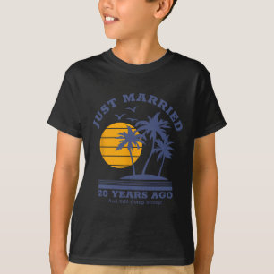 Camiseta Parejas Románticas de Mateo - 20º Boda Anniversa