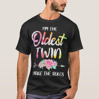 Camiseta Parentesco de nacimiento más viejo
