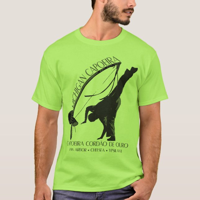 Camiseta Pares de Berimbau y de Meia Lua (Anverso)