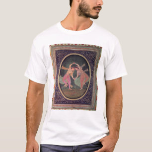 Camiseta Pares de chicas de baile que realizan un Kathak