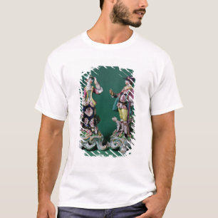 Camiseta Pares de figuras del arco de un deportista