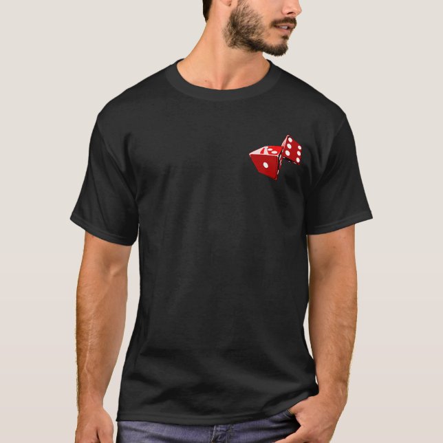 Camiseta Pares de los dados (básicos) (Anverso)