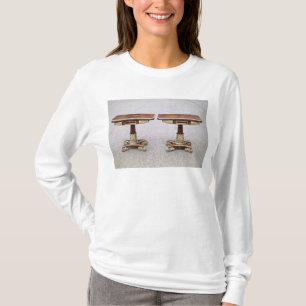 Camiseta Pares de tablas de tarjeta de la regencia en bases
