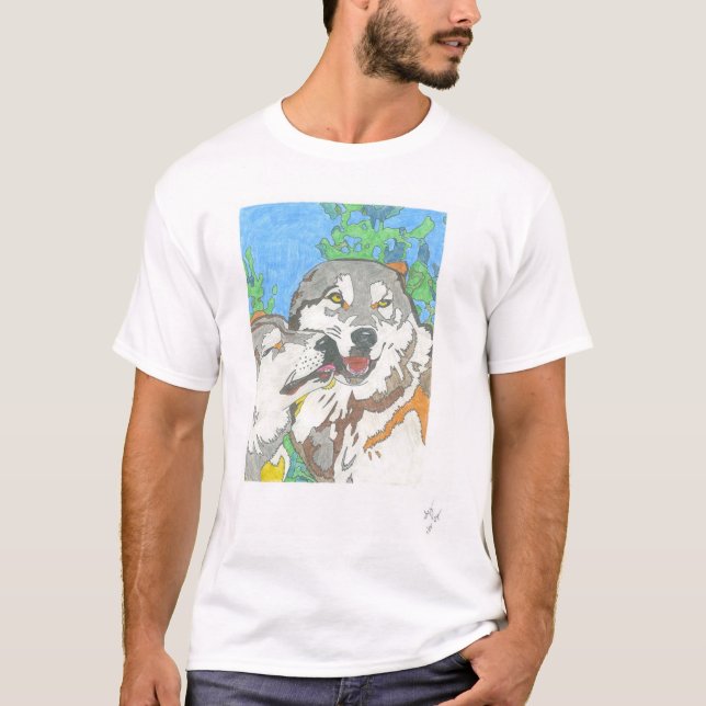 Camiseta Pares del lobo (Anverso)