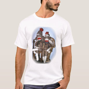 Camiseta Pares del mono del calcetín