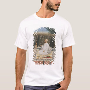 Camiseta Pares en una terraza en un jardín