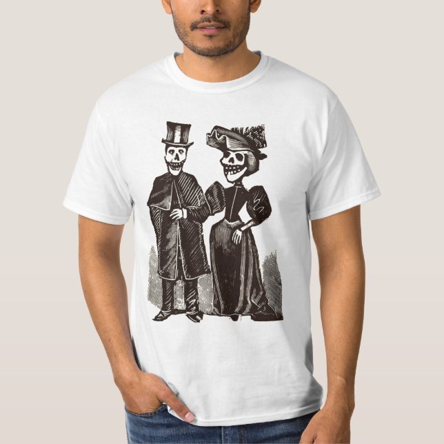 Camiseta Pares esqueléticos (Anverso)