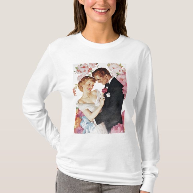 Camiseta Pares jovenes en desgaste formal (Anverso)