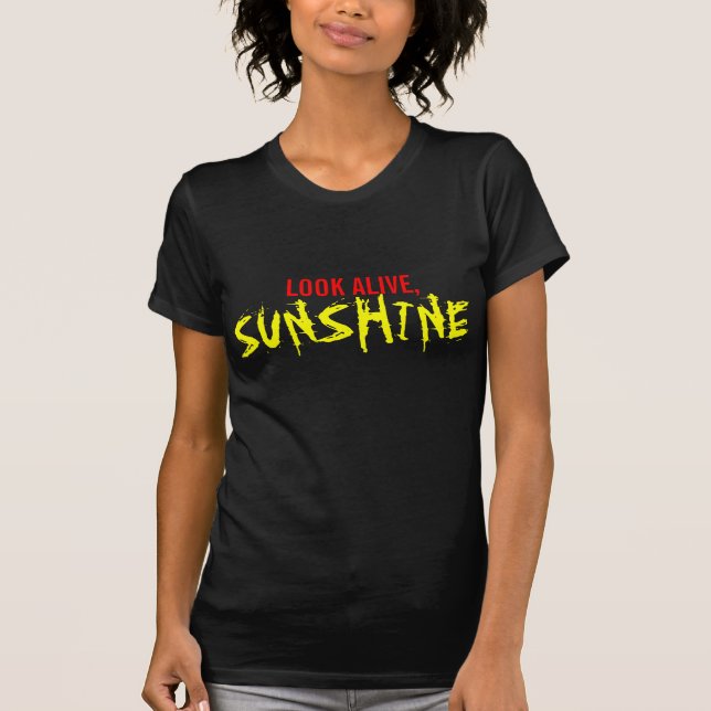 Camiseta Parezca vivo, sol (Anverso)