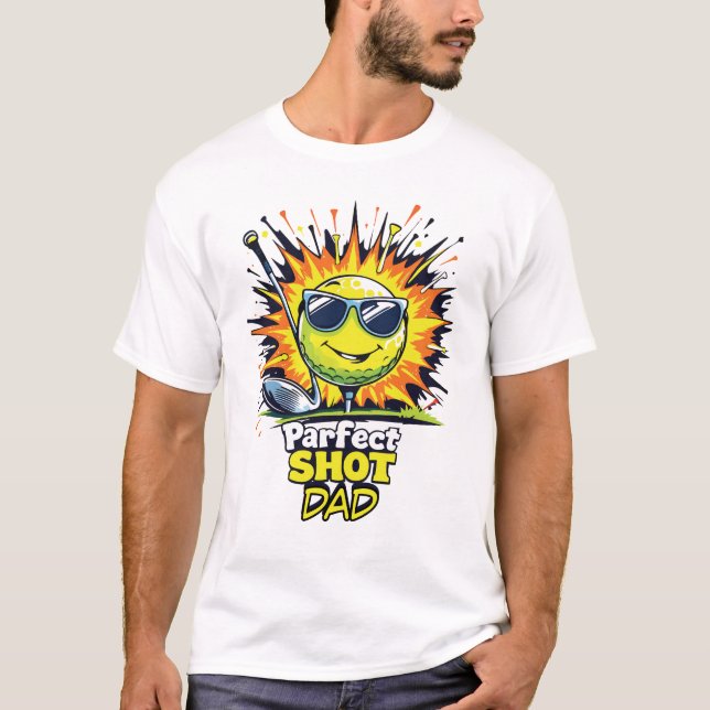 Camiseta Parfect Shot Dad Golf (Anverso)