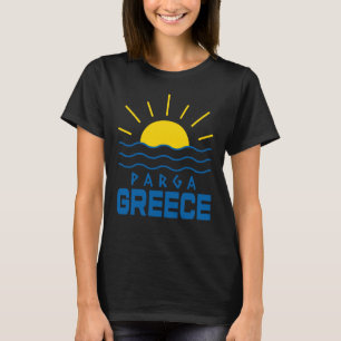 Camiseta Parga Grecia Sunshine and Sea Waves Women's