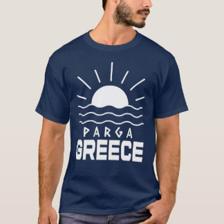Camiseta Parga Grecia Sunshine, azul marino masculino