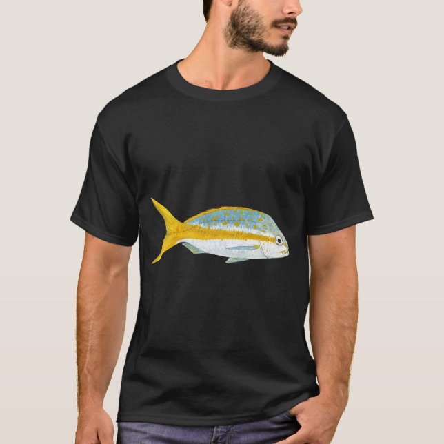 Camiseta Pargo rabo amarillo-Ocyurus chrysurus (Anverso)