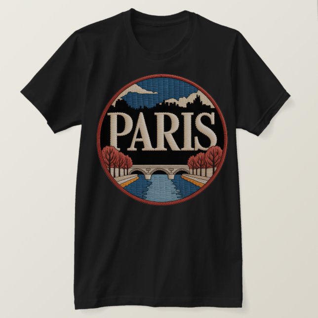 CAMISETA PARÍS (Anverso del diseño)