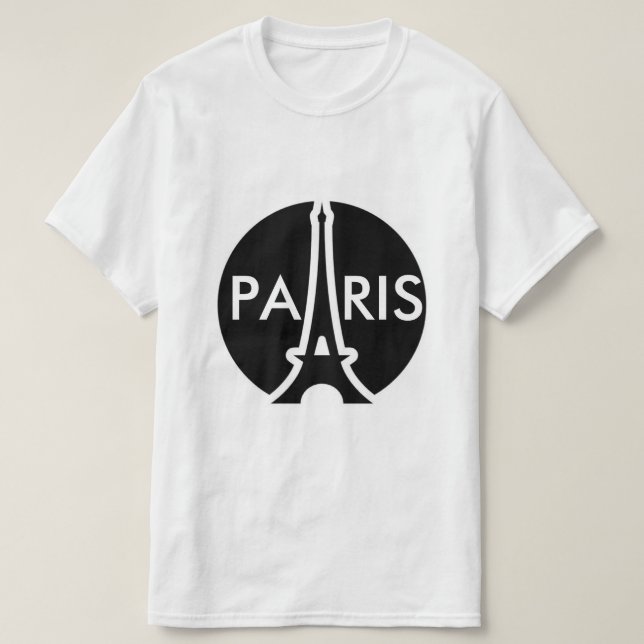 Camiseta París (Diseño del anverso)