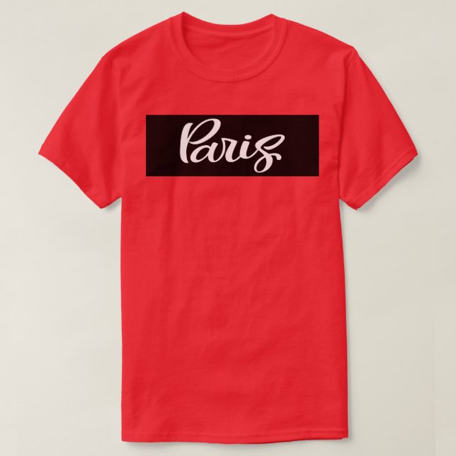 Camiseta París 2 (Diseño del anverso)