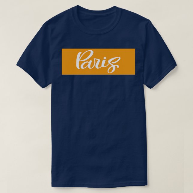 Camiseta París 3 (Diseño del anverso)