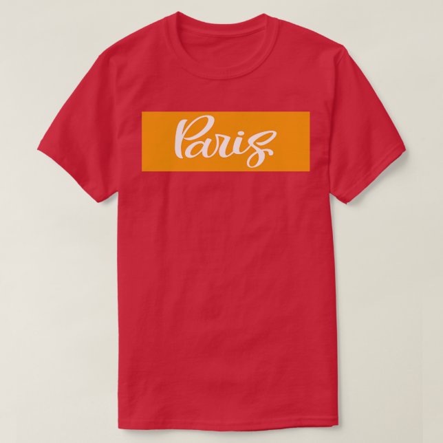 Camiseta París 3 (Diseño del anverso)