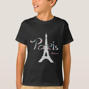 Camiseta PARIS Amour con Torre Eiffel