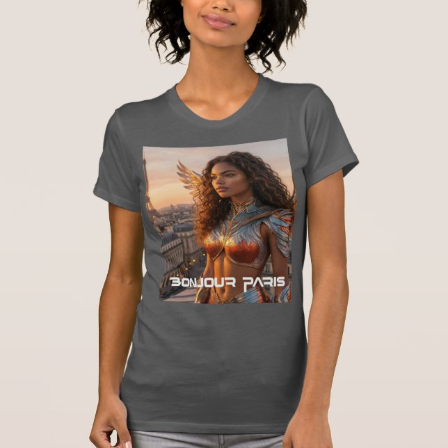 CAMISETA PARIS - BUENOS DÍAS (Anverso)