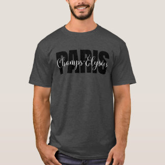 Camiseta París - Campos Elíseos - Elegante diseño personali