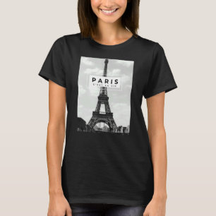 Camiseta Paris C'est la vie Eiffel Tower French Souvenirs L
