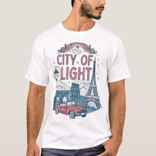 CAMISETA PARÍS, CIUDAD DE LA LUZ