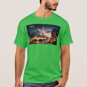 Camiseta París Ciudad de la luz Colección de Grandes Ciudad