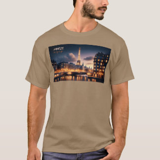 Camiseta París Ciudad de la luz Colección Grandes Ciudades