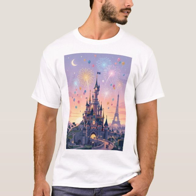 Camiseta París – Ciudad Romántica de Luces y Sueños (Anverso)