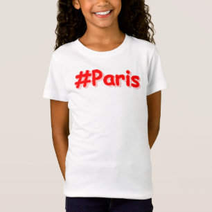 Camiseta "París". Diseño elegante. ¡Hazte con una en Zazzle