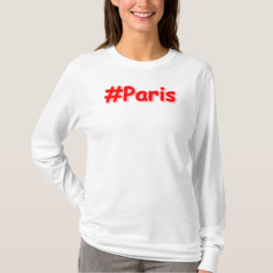 Camiseta "París". Diseño elegante. ¡Hazte con una en Zazzle