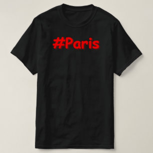 Camiseta "París". Diseño elegante. ¡Hazte con una en Zazzle