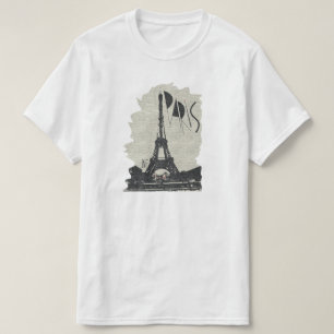 Camiseta paris eiffel tower jnf
