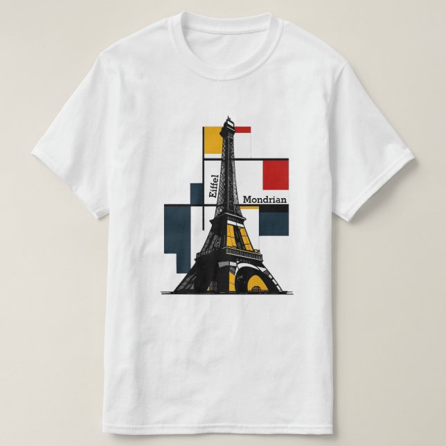 Camiseta paris eiffel tower jnf (Diseño del anverso)