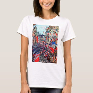 Camiseta París en el Día Nacional, Claude Monet