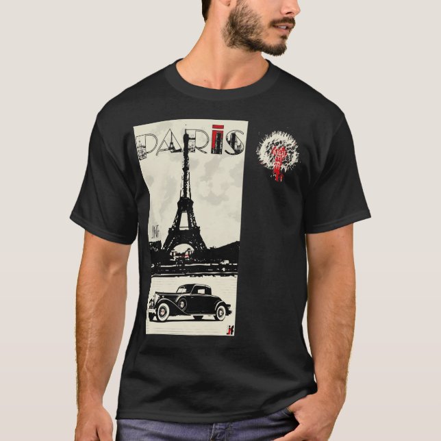 Camiseta paris europa classic (Anverso)