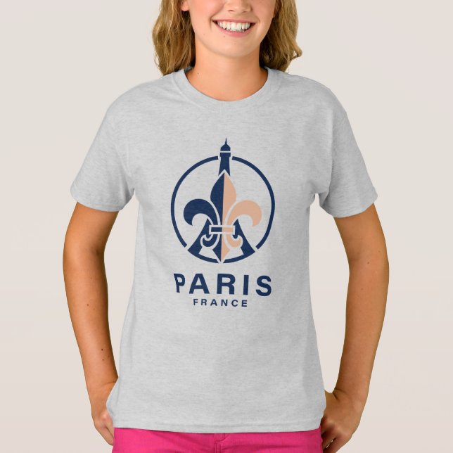 Camiseta Paris France Europe (Anverso)