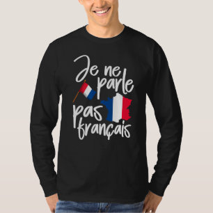 Camiseta París Francés Torre Eiffel Marseille Bonjour Hombr