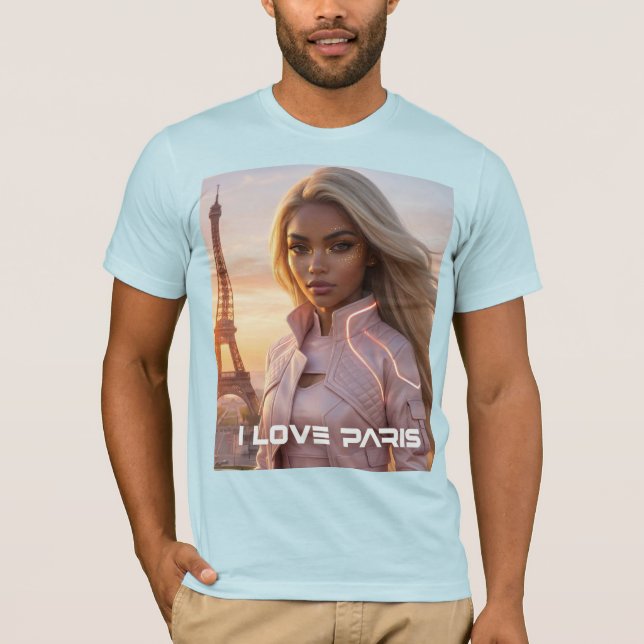 CAMISETA PARIS - FRANCIA (Anverso)