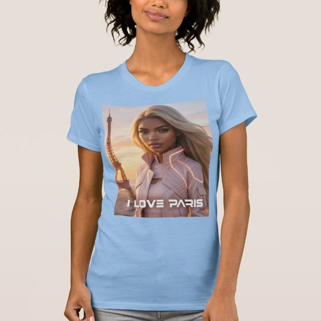 CAMISETA PARÍS - FRANCIA (Anverso)