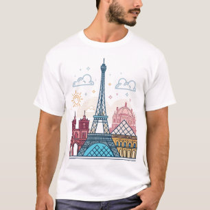 CAMISETA PARÍS, FRANCIA