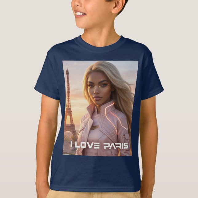 CAMISETA PARÍS - FRANCIA (Anverso)