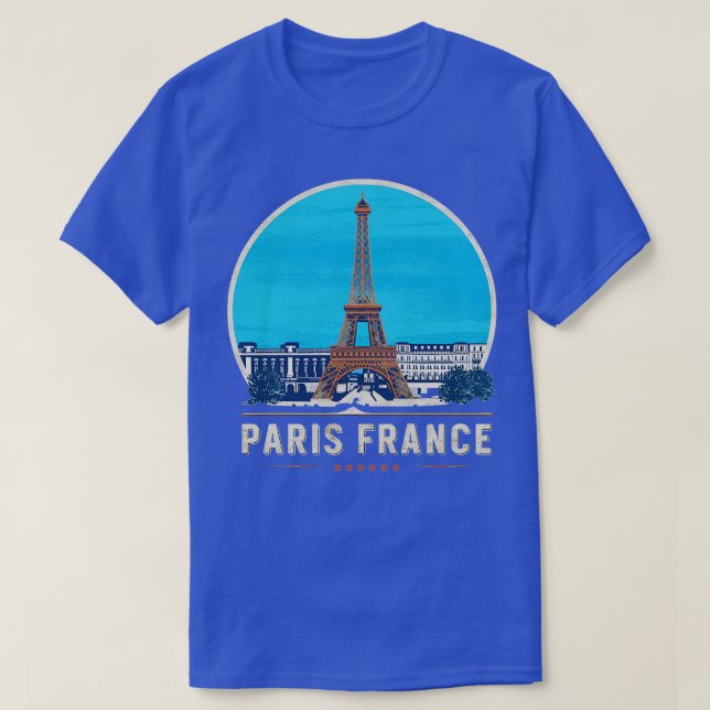 Camiseta París francia 1 (Diseño del anverso)