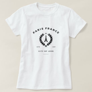 Camiseta París Francia Ciudad del Amor