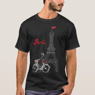 Camiseta París Francia Ciudad del Amor Torre Eiffel Euro