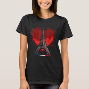 Camiseta París Francia Francés Torre Eiffel