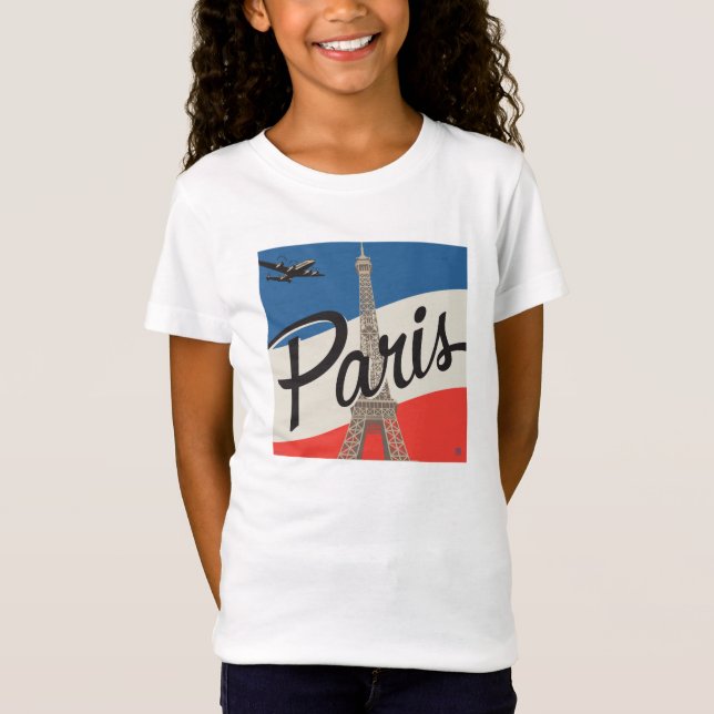 Camiseta París Francia | Torre Eiffel (Anverso)