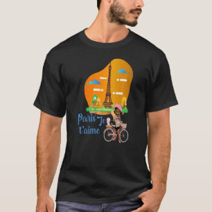 Camiseta Paris Je T' Aime Paris I Love You Eiffel Tower Y