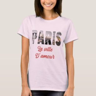 Camiseta París La Ville D'amour